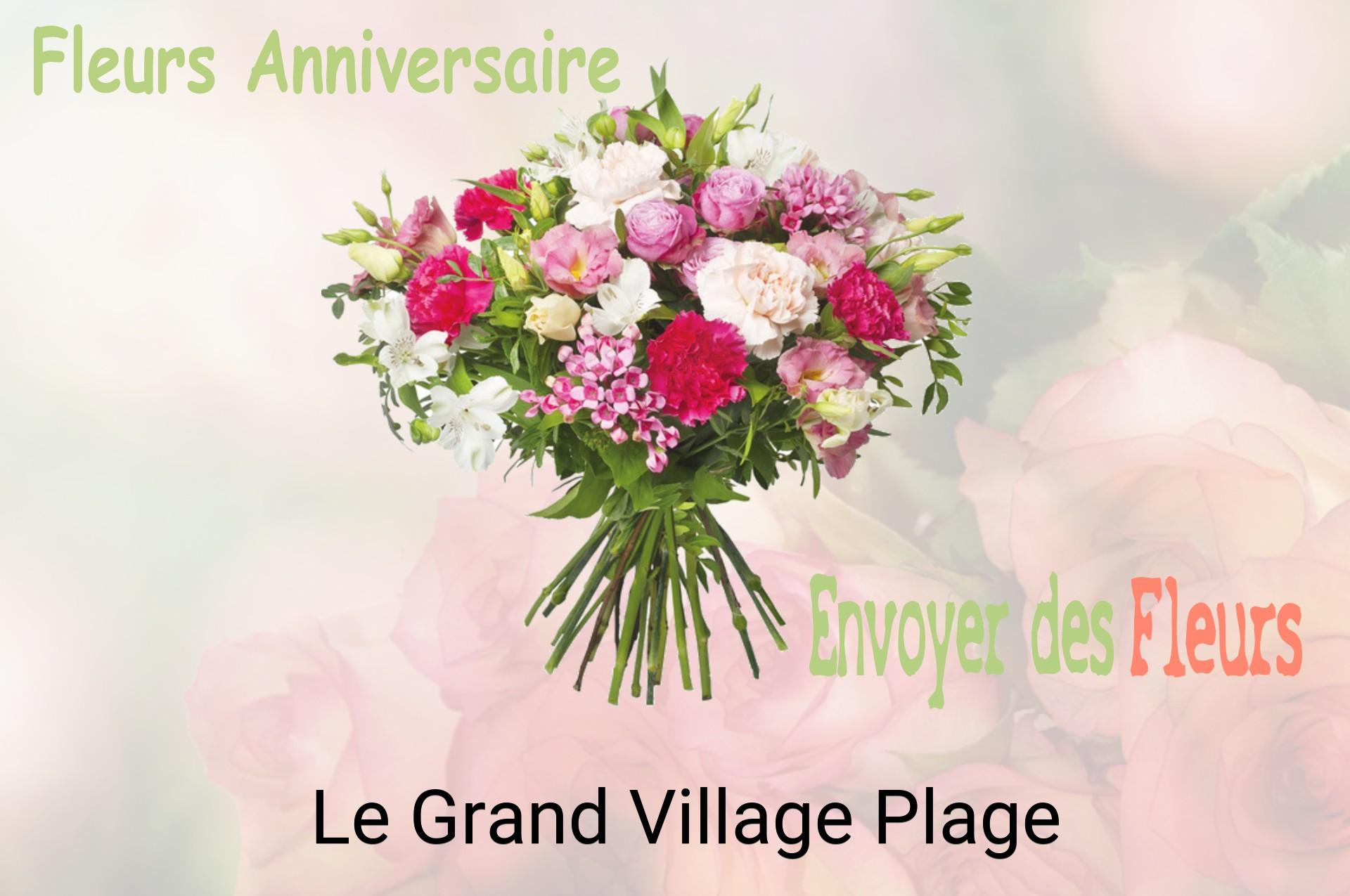 Bouquet de fleurs d’anniversaire livré à Le Grand-Village-Plage